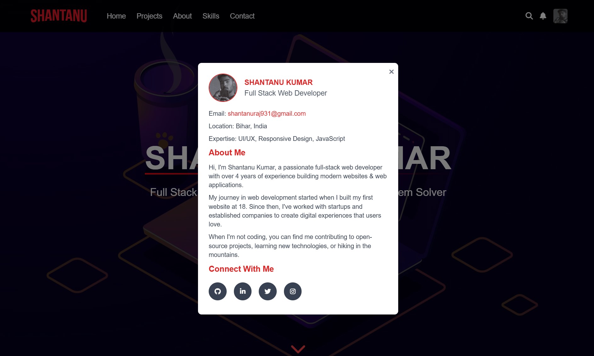 Portfolio Websites Project